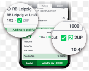 What is 2up in SportyBet