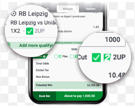 What is 2up in SportyBet