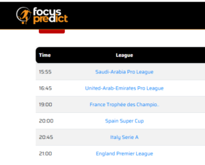 Profitable FocusPredicts predictions