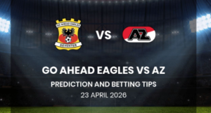 Prediction and betting tips for Eagles vs AZ on 23 April 2026